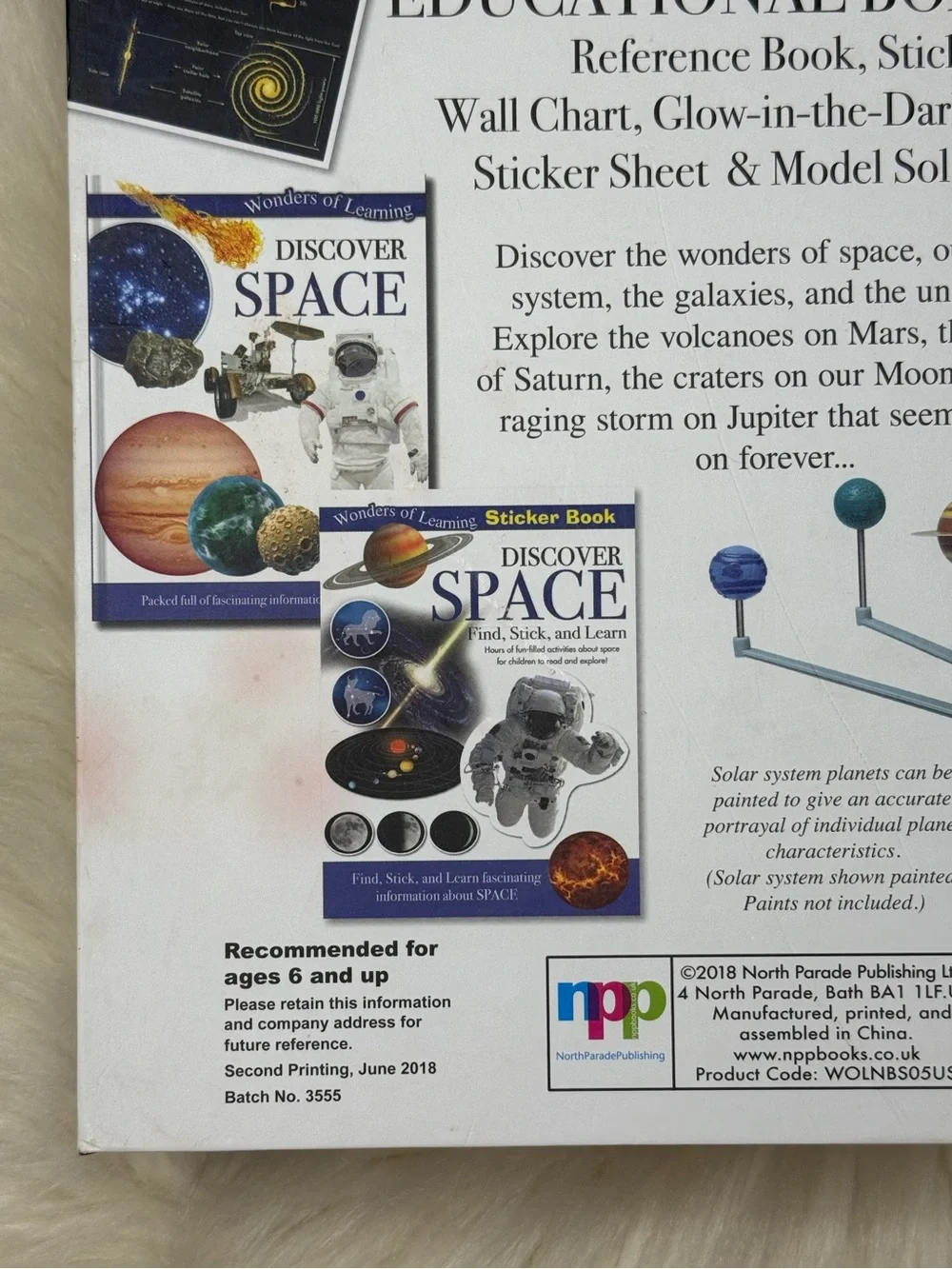 *NEW* Wonders Of Learning Discover Space Educational Box Set - Ages 6+